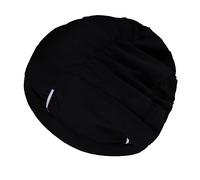 Lin's Liliana Bonnet de bain cheveux longs - Bonnet de natation pour femme et fille - Bonnet de bain confortable - Bonnet de natation évolutif (noir)