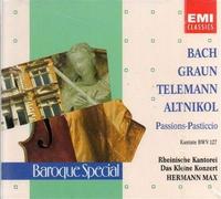 LINS MARTINA (soprano) - Bach, Graun, Telemann, Altnikol : Passions-Pasticcio