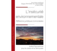 L'insécurité environnementale Réflexions juridiques iconoclastes - Eric Naim-Gesbert - Inst.francophone Pour La Justice Et Democratie - broché - Etude