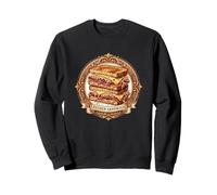 L'insigne illustré Reuben Sandwich Deli a Un goût de Bon Design Sweatshirt
