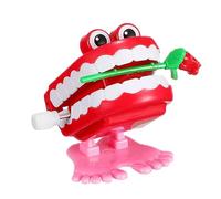 Linsition Jouet À Remonter avec Dents Qui Claquent, Jouets À Dents De Marche avec Yeux, Jouet Drôle De Den-TS De Pie, Jouets À Remonter Les Den-TS, Pieds De Joue-TS Claquants