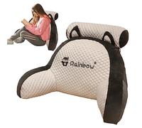 Linsition Oreillers de Dos pour s'asseoir dans Son lit, Oreillers de Dossier avec accoudoirs, Oreiller de Bras de Chaise de lit pour Jouer, Lire, Regarder la télévision, oreillers de Soutien Lombaire