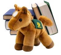 Linsition Peluche Cheval - Coussin Décoratif 21cm Mascotte Mignonne 2026,Animal en Peluche Petit Cheval Réaliste - pour Amis Famille Collectionneurs Halloween Noël Anniversaire Saint Valentin