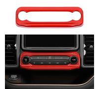 Linskip Garniture d'unité audio compatible avec Ford Bronco Sport 2021, 2022, 2023, 2024, Bronco Sport - Panneau de contrôle du volume de la console centrale - Accessoires d'intérieur Bronco Sport