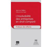 L'insolvabilité des entreprises en droit comparé