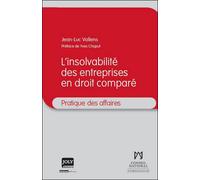 L'insolvabilité des entreprises en droit comparé - Jean-Luc Vallens - Gln Joly Eds - broché - Etude