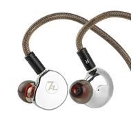 Linsoul 7Hz x Crinacle: Diablo/Divine IEM à Circuit magnétique planaire | 14,5mm,Ecouteurs HiFi avec câble détachable en cuivre monocristallin,pour audiophiles(Divine)