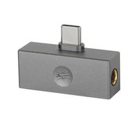 Linsoul Kiwi Ears Allegro Mini IEM DAC portable, amplificateur pour écouteurs intra-auriculaires, sortie USB C vers 3,5/4,4 mm, avec puce personnalisée, haute résolution 32bit/384kHz (Titane)