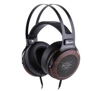 Linsoul Kiwi Ears Altruva Casque Supra-auriculaire, Surveillance Dynamique du Haut-Parleur Hi-FI 50 mm Casque de Jeu Filaire Stéréo Ouvert pour l’ingénieur de Studio Audiophile Gaming (Noir&Bois)