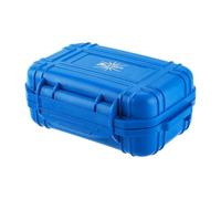 Linsoul Kiwi Ears SONICAP Étui étanche pour écouteurs,Boîte de Rangement protectrice pour écouteurs avec Doublure en EVA,Sac de Transport Rigide,Etui de Voyage pour ZS10 Pro,Zero:2,EW300 (Bleu)