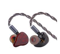 Linsoul Punch Audio Martilo in Ear Monitor, 1 Planar + 2BA + 2DD Ecouteurs basshead à conducteur Hybride, IEM filaires HiFi, avec détails précis pour Le Monitoring EDM Hip-Hop