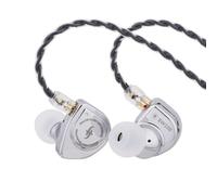 Linsoul SIMGOT EW200 Écouteurs avec Diaphragme SCP de 10 mm | Corps Entièrement Métallique, Câble OFC Détachable de 0,78 mm à 2 pin, pour Audiophiles et Musiciens (EW200 DSP)
