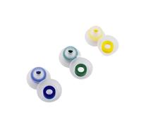 Linsoul TANGZU Tang Sancai Orifice étroit, Embouts Silicone pour écouteurs IEM, Embouts Silicone de Remplacement pour écouteurs KZ ZS10 Pro 2, Orchestra Lite (S+M+L, 3 Paires)