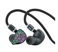 Linsoul THIEAUDIO Hype 4 MKII 2DD + 4BA Moniteur Intra auriculaire | HiFi IEM Engageant & Studio Accord Neutre,Ecouteur de Jeu en Aluminium CNC avec câble 3,5/4,4 mm pour Musicien Audiophile