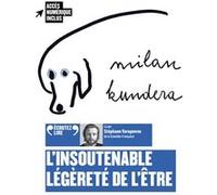 Milan Kundera – L'insoutenable légèreté de l'être – 2 CD audio – Gallimard