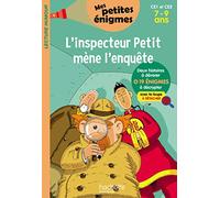 L'inspecteur Petit mène l'enquête - Mes petites énigmes CE1 et CE2 - Cahier de vacances 2022