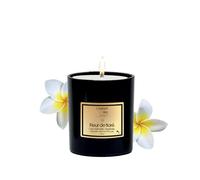 L'Instant des Sens Bougie Parfumée - Bougie Naturelle à la Cire de Soja - Bougie Cadeau Décorative - Senteur Apaisante Relaxante - Fabriquée en France - 190g (220g, Fleur de Tiaré)