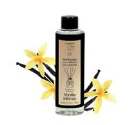 L'Instant des Sens Recharge Diffuseur de Parfum par Capillarité Maison Vanille Intense - Recharge pour Diffuseur à Bâtonnets - Senteur Réconfortante Longue Durée - Parfum d'Ambiance Maison - 200ml
