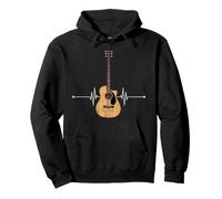 L'Instrument De Musique Battement De Coeur Guitare Sweat à Capuche