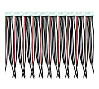 LINSYRC 10 Pièces Câble Extension d'équilibre Lipo 5S 6-Broches Adaptateur Prise JST-XH avec Fil de Silicone 15CM 22AWG (5S)