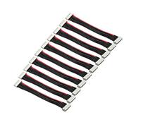 LINSYRC 10 Pièces Câble Extension d'équilibre Lipo 5S 6 Broches Adaptateur Prise Mâle à Femelle Connecteur JST-XH avec Fil de Silicone 15cm 22AWG (5S)