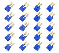 LINSYRC 10 Sets Connecteur de Batterie Prise EC3 Connecteur Femelle et Mâle Fiche Banane 3.5MM Plaqué Or pour Batterie RC Lipo