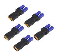 LINSYRC 5 pièces Adaptateur de Connecteur Mâle Fiche XT60 vers Connecteur Femelle Prise EC5 pour Batterie RC Lipo FPV Drone