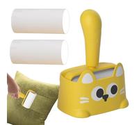 Lint Buster - Sticky Roller - Portable - Attrape-poils - Attrape-fourrure - Poignée facile - Poignée rotative - Tambour autonettoyant - Détachant du système pour les ingénieurs de voiture appropriés