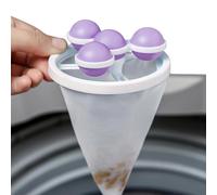 Lint Catcher - Floating Lint Trap Net Bud pour machine à laver | Filtre en maille d'épilation, outil de nettoyage anti-vent résistant à la saleté pour réduire les peluches, les poils