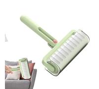 Lint Roller pour poils d'animaux | Épilateur adhésif pour le linge | Rouleau de nettoyage pliable avec recharge pour chaussures maison voiture tapis rembourrage bonnet voyage bureau canapé literie