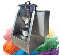 LINTAIZUO Mélangeur de Poudre de Laboratoire, Mélangeur en Acier Inoxydable 304, Mélangeur de Poudre Rotatif, pour Grains, Particules, Granulés, Plastique 5L