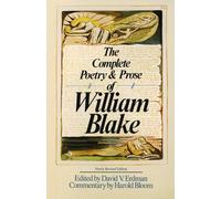 L'intégrale de la poésie et de la prose de William Blake