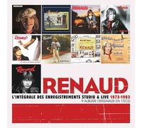 Renaud - L'Intégrale Des Enregistrements Studio & Live 1975 - 1983 [Coffret 10 CD]
