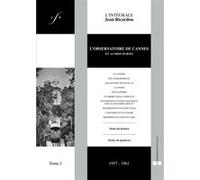 L'integrale jean ricardou 1 Jean Ricardou (Auteur)