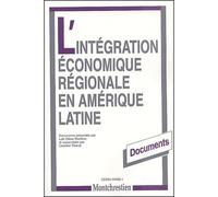 L'intégration économique régionale en amérique latine - Baptista l.o. - Montchrestien - broché - Etude