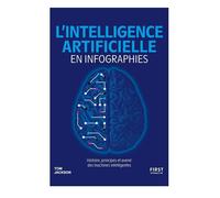 L'Intelligence artificielle en infographies - Tom Jackson - First Interactive - broché - Guide
