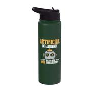 L'intelligence de l'attention ne peut pas remplacer l'intelligence artificielle Stainless Steel Insulated Water Bottle