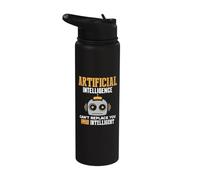 L'intelligence de l'attention ne peut pas remplacer l'intelligence artificielle Stainless Steel Insulated Water Bottle