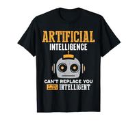 L'intelligence de l'attention ne Peut Pas remplacer l'intelligence Artificielle T-Shirt Graphique avec Valeur