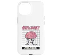 L'intelligence n'est Pas Artificielle (déclaration Anti-IA) Coque pour iPhone 15