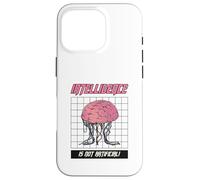 L'intelligence n'est Pas Artificielle (déclaration Anti-IA) Coque pour iPhone 16 Pro