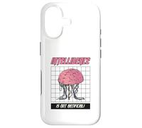 L'intelligence n'est Pas Artificielle (déclaration Anti-IA) Coque pour iPhone 17