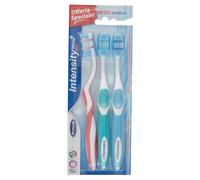 L'intensité Blanc brosse à dents Silvercare Lot de 3 Pièces (x1)