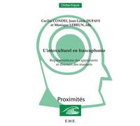 L'interculturel en francophonie Représentations des apprenants et discours des manuels - Jean-Louis Dufays - Eme Et Intercommunications - broché - Essai