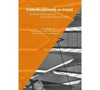 L'interdisciplinarité Au Travail - Du Travail Interdisciplinaire À La Transformation Du Travail