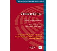 L'intérêt public local