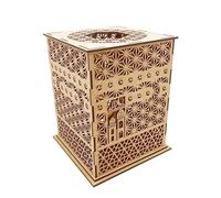 Linterna De Mesa De Madera Granja - Lámpara Pie Rústica Maderaa | Decoración Rústica Madera La Linternaa Granja, Linterna Del Festival Maderaa para La CabinaLa Foto