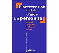 L'intervention sociale d'aide à la personne