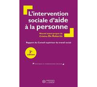 L'intervention sociale d'aide à la personne - Rapport du conseil superieur du travail social - CSTS Conseil supérieur du travail social - Presses Ehesp - Livre
