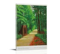 LINTEZHG David Hockney Arrival of Spring Fanart Poster décoratif sur toile pour salon, chambre à coucher, art mural, impression photo, moderne, décoration de chambre familiale, 20 x 30 cm